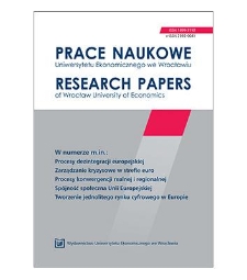 Spis treści [Prace Naukowe Uniwersytetu Ekonomicznego we Wrocławiu = Research Papers of Wrocław University of Economics; 2011; Nr 152]