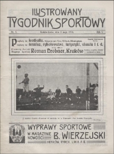 Ilustrowany Tygodnik Sportowy. 1914, R.1 nr 5