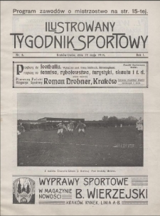 Ilustrowany Tygodnik Sportowy. 1914, R.1 nr 8