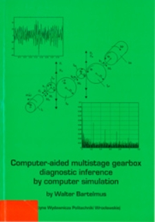 Computer-aided multistage gearbox diagnostic inference by computer simulation