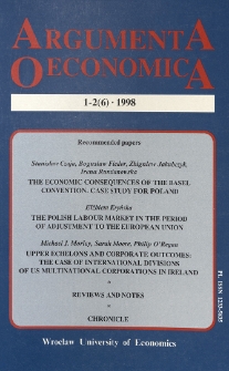 The Polish market in the period of adjustment to the European Union
