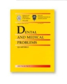 Dental and Medical Problems, 2012, Vol. 49, nr 2