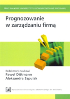 Planowanie działalności przedsiębiorstwa wspomagane prognozowaniem. Prace Naukowe Uniwersytetu Ekonomicznego we Wrocławiu, 2011, Nr 185, s. 170-181
