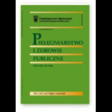 Pielęgniarstwo i Zdrowie Publiczne = Nursing and Public Health, 2013, Vol. 3, nr 2