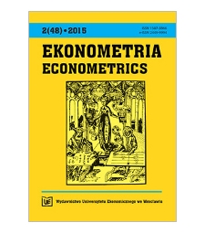 Modele ekonometryczne jako narzędzie sterowania procesami technologicznymi
