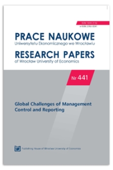 The process of cost assignment in a local railway company providing passenger transportation services. A case study. Prace Naukowe Uniwersytetu Ekonomicznego we Wrocławiu = Research Papers of Wrocław University of Economics, 2016, Nr 441, s. 86-98