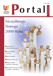 Portal: kwartalnik Uniwersytetu Ekonomicznego we Wrocławiu, 2008, Nr 2 (2)