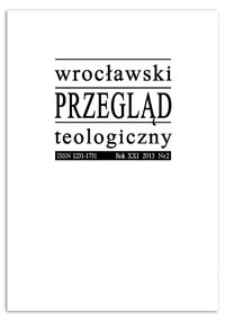 Wrocławski Przegląd Teologiczny. R. 24 (2016), nr 1