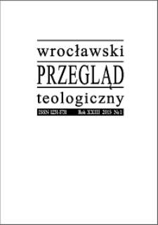Wrocławski Przegląd Teologiczny. R. 25 (2017), nr 2